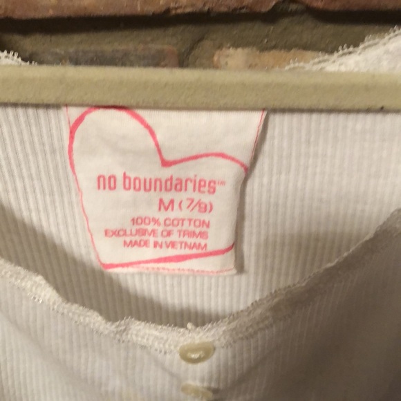 White lace trim ribbon tank top - Picture 2 of 5